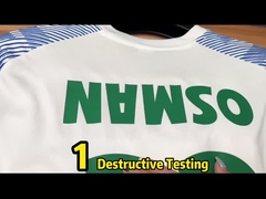 یونیفورم باشگاه فوتبال مردانه کاستوم پیراهن فوتبال مردانه Quick Dry اصلی لباس باشگاه فوتبال آبی